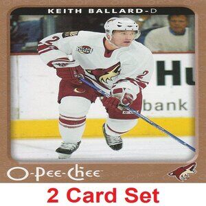 Keith Ballard Hockey Card Collection